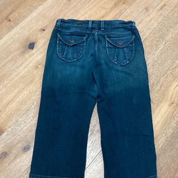 Lucky Brand easy Rider crop size 14 - Picture 3 of 9